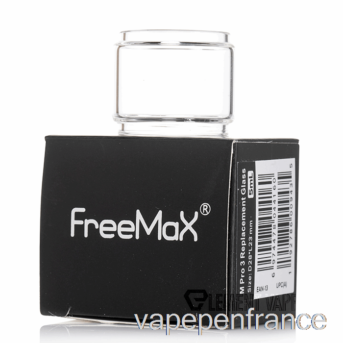 Freemax M Pro 3 Verre De Remplacement 5 Ml Stylo Vape En Verre à Bulles